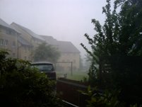 Gewitter ende Juni